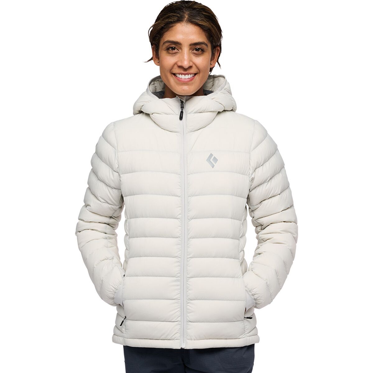 Image of Black Diamond Access Down Hoodie - Women's Alloy, L