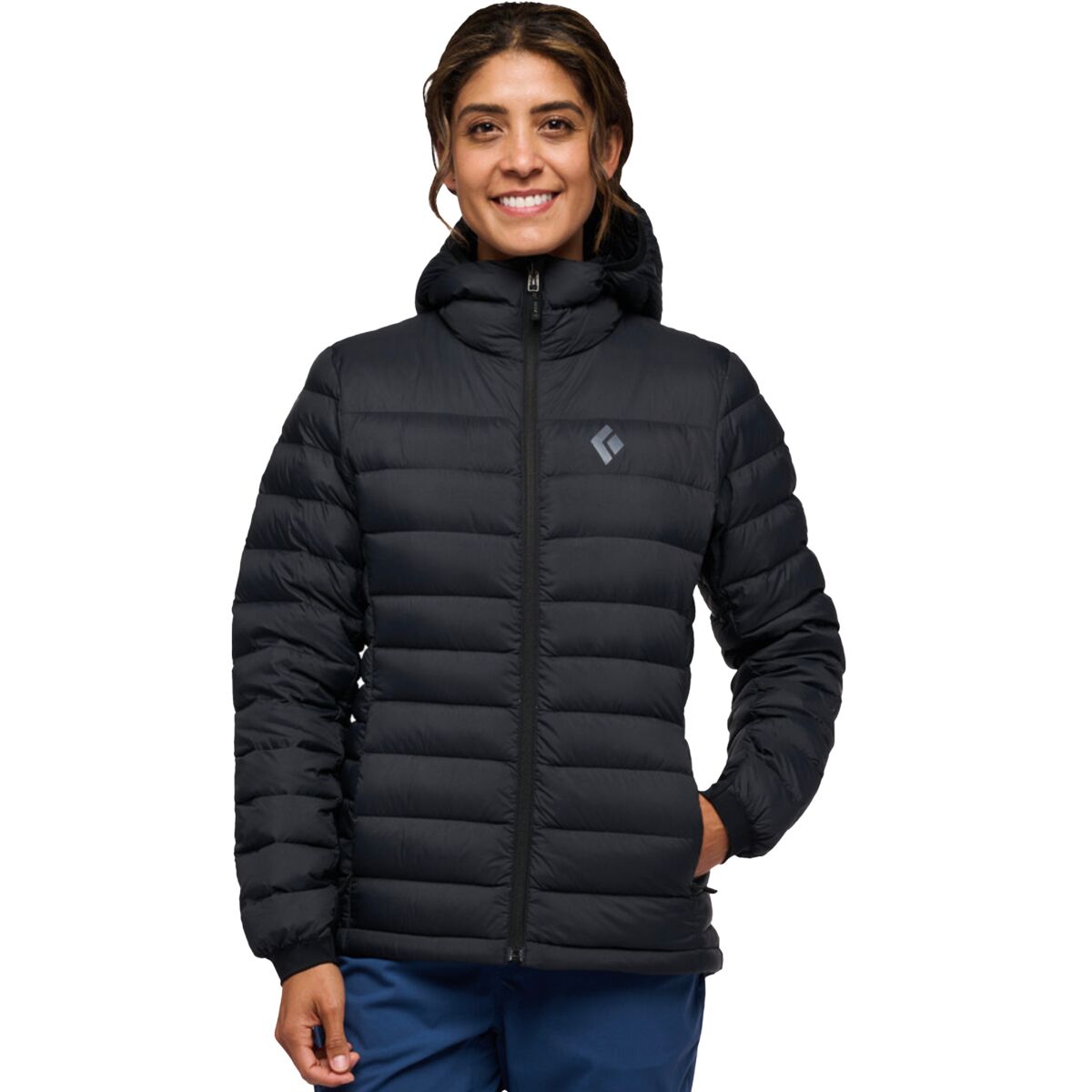 Image of Black Diamond Access Down Hoodie - Women's Black, XL