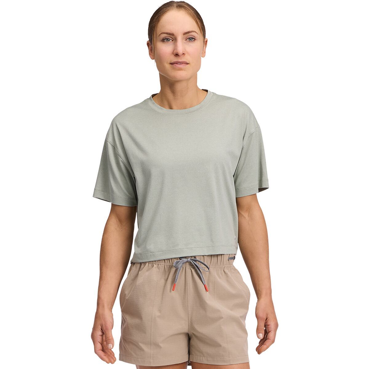 Image of Black Diamond Circuit Short-Sleeve T-Shirt - Women's Agave, XL