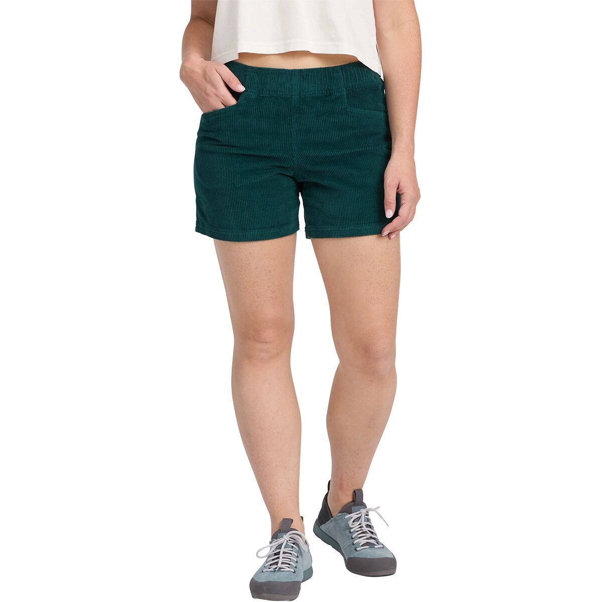 Image of Black Diamond Dirtbag Corduroy Short - Women's Deep Woods, XS