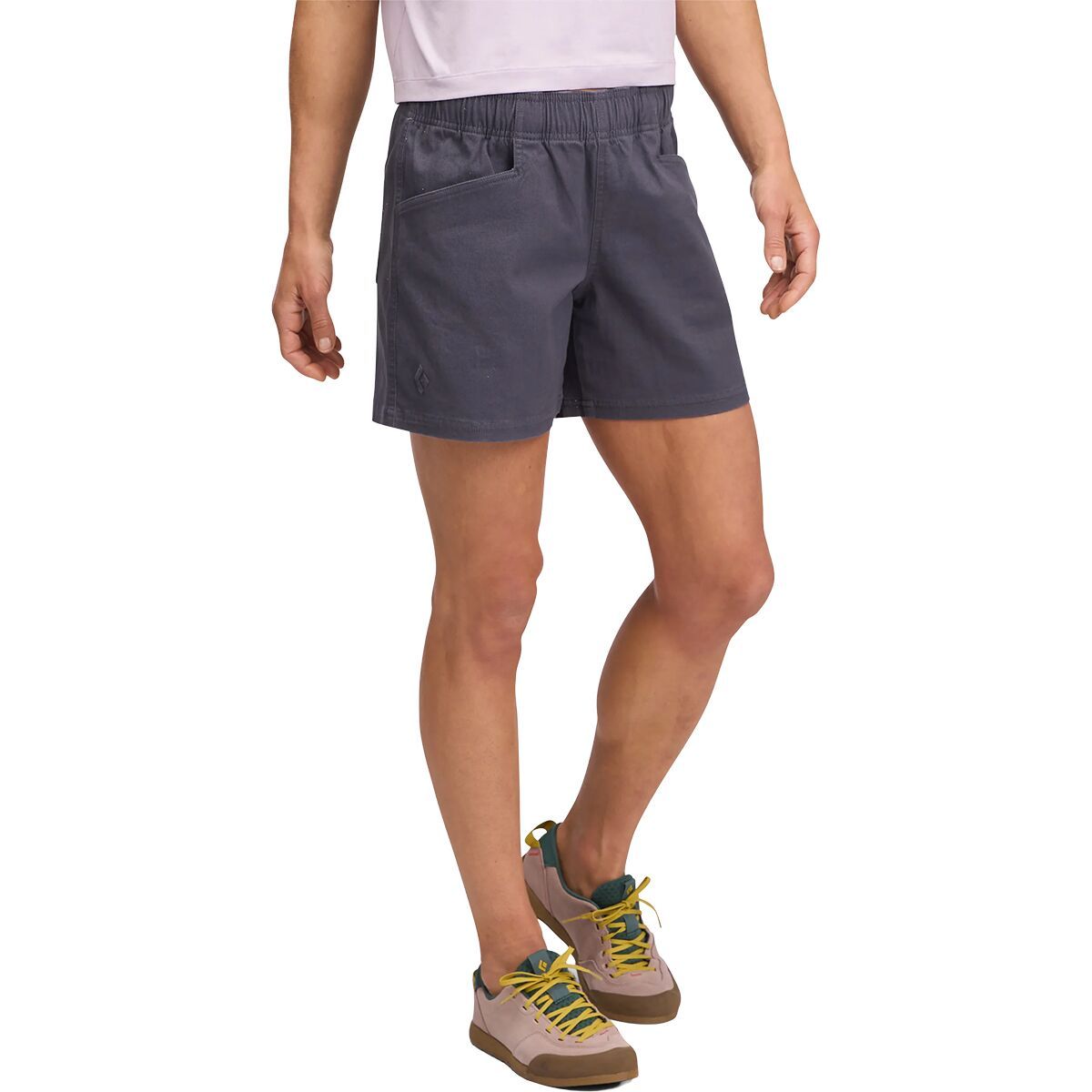 Image of Black Diamond Dirtbag Twill Short - Women's Charcoal, L