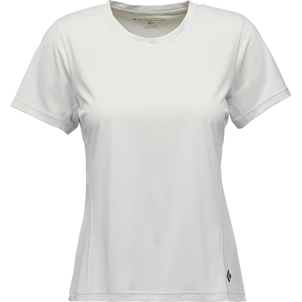 Image of Black Diamond Distance Short-Sleeve Tech T-Shirt - Women's Alloy, L