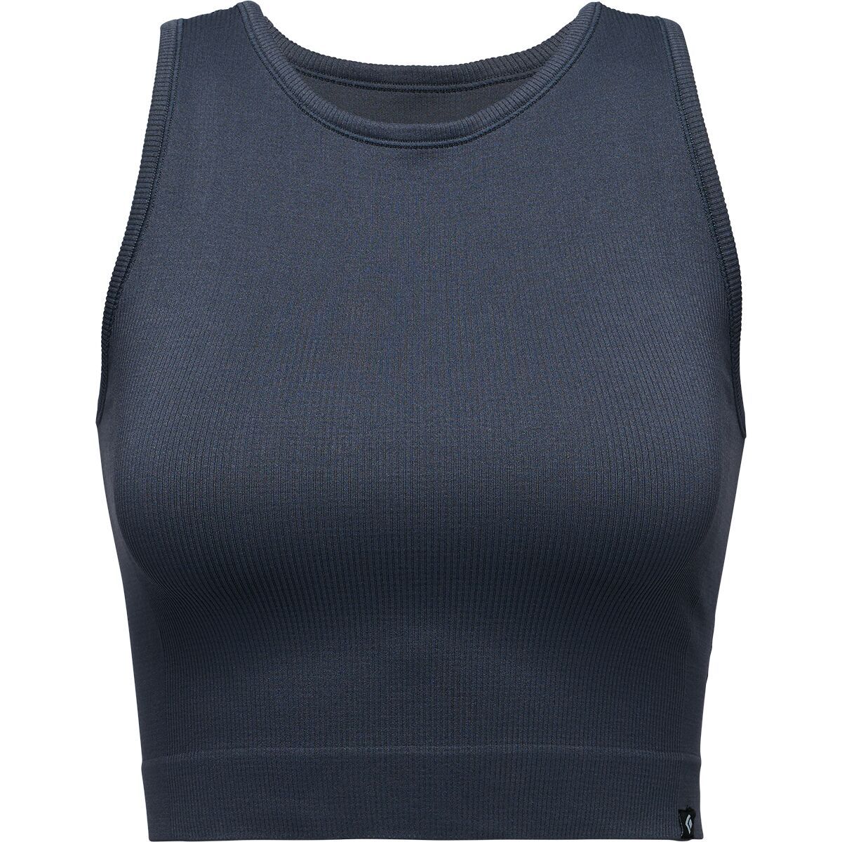 Black Diamond Seamless Rib Tank Top - Women