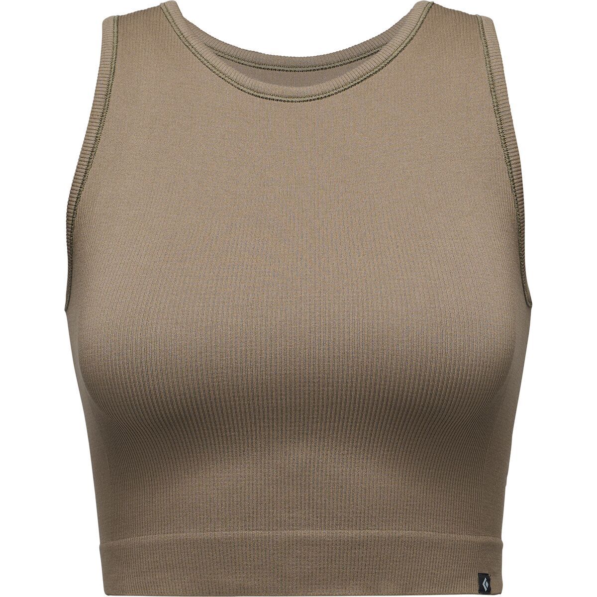 Image of Black Diamond Seamless Rib Tank Top - Women's Walnut, L