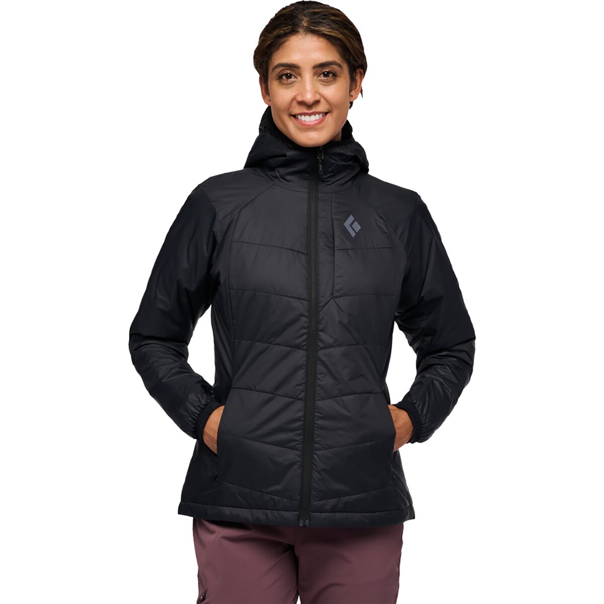 Image of Black Diamond Solution Hoodie - Women's Black, M