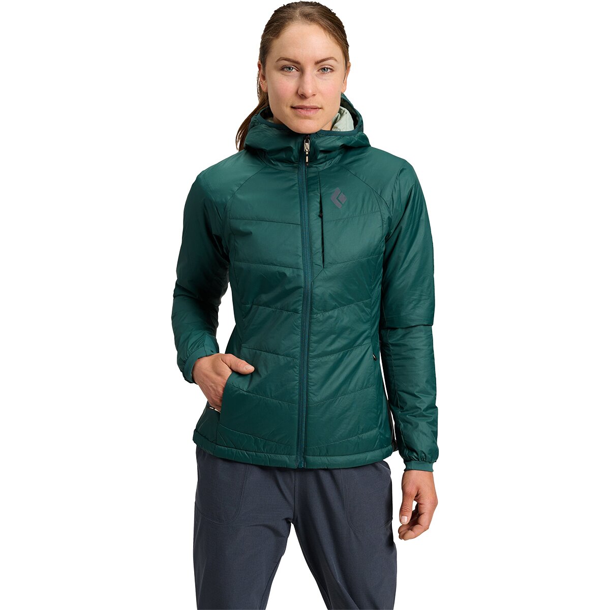 Image of Black Diamond Solution Hoodie - Women's Deep Woods, XS