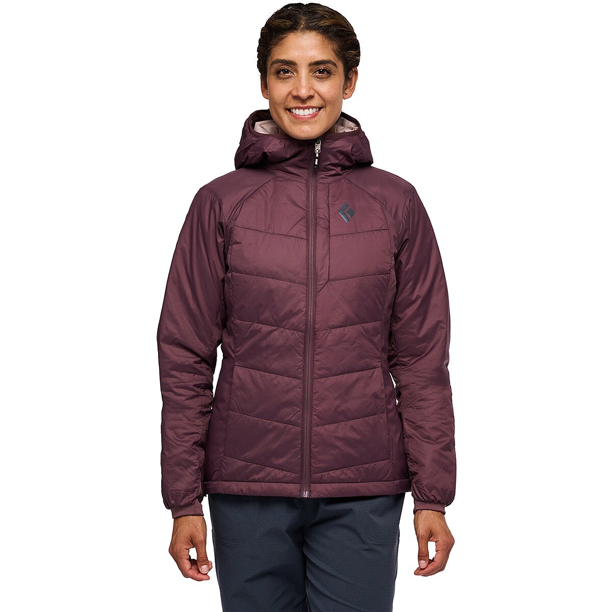 Image of Black Diamond Solution Hoodie - Women's Fig, XL