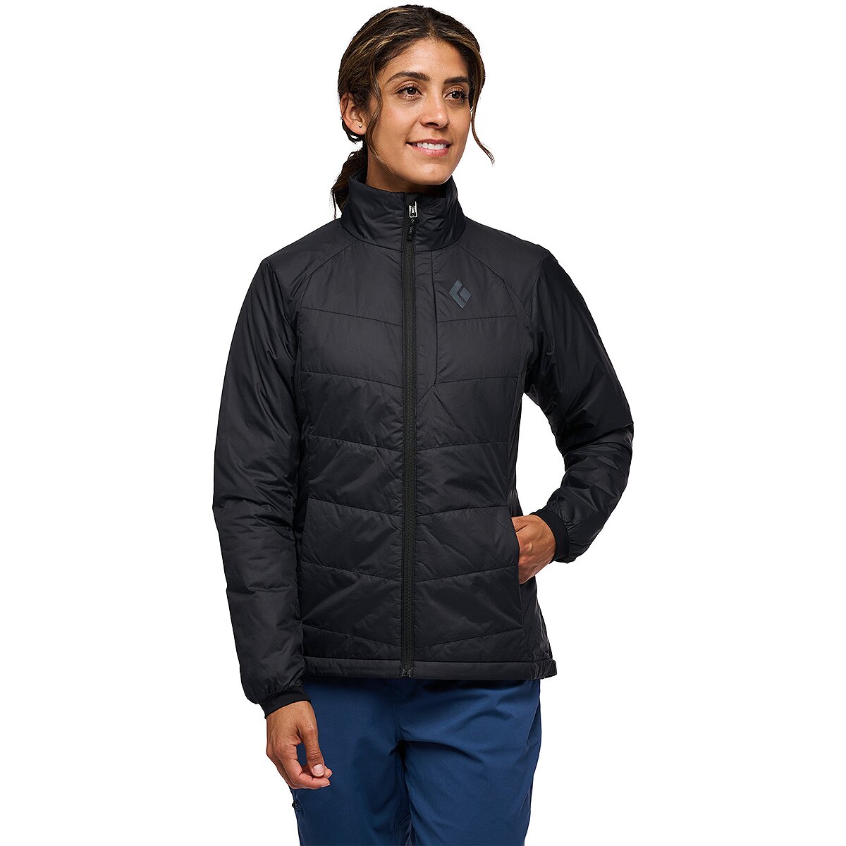 Image of Black Diamond Solution Jacket - Women's Black, XS