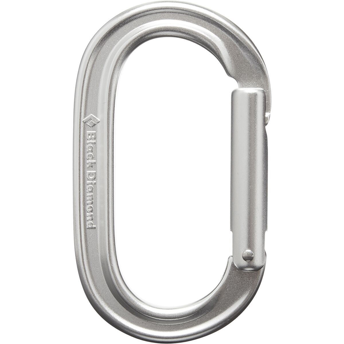 Image of Black Diamond Oval Keylock Carabiner Polished, One Size
