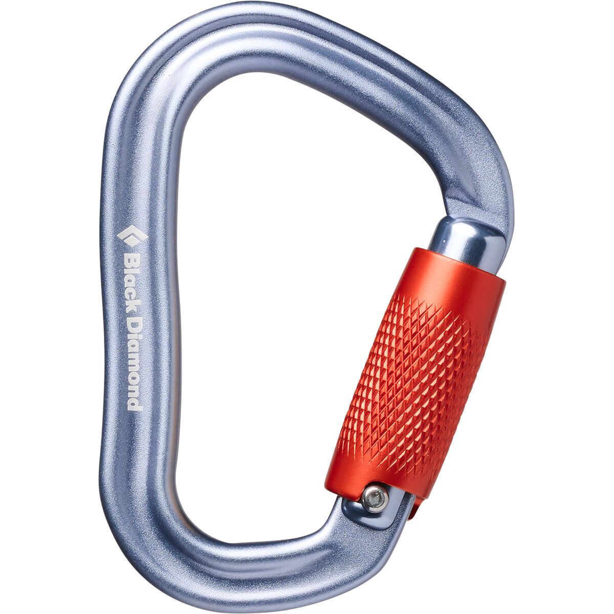 Black Diamond Vaporlock Twistlock Carabiner Gray, One Size