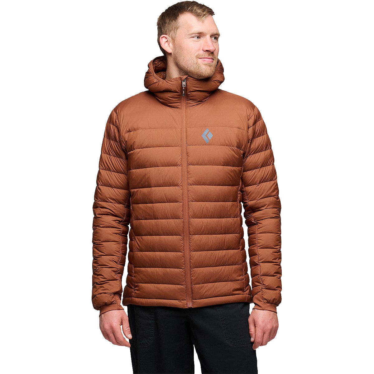 Image of Black Diamond Access Down Hooded Jacket - Men's Clay, M
