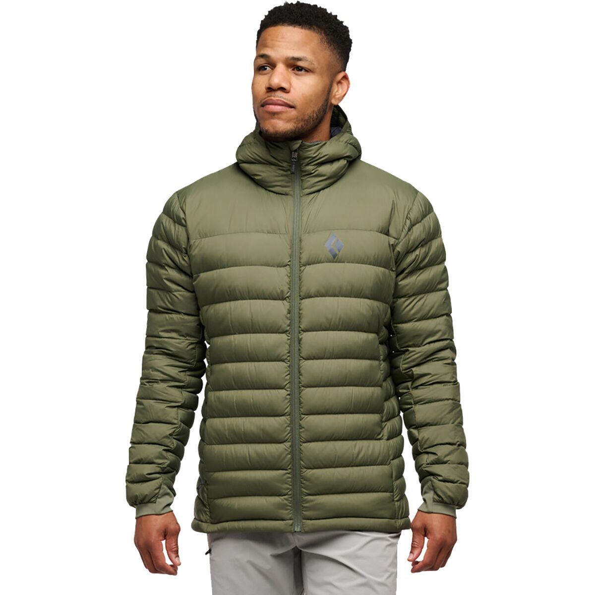 Image of Black Diamond Access Down Hooded Jacket - Men's Tundra, S