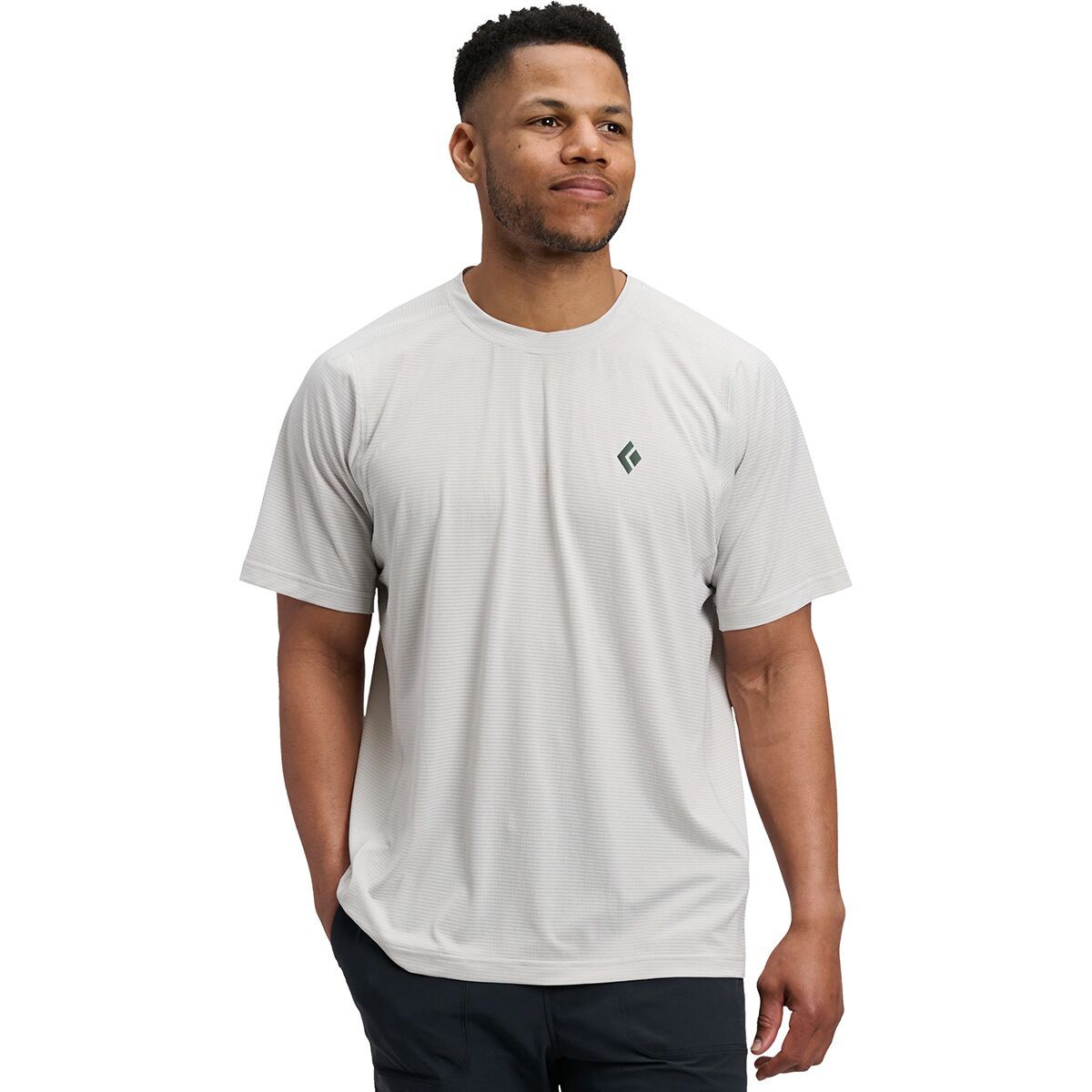Image of Black Diamond Distance Tech T-Shirt - Men's Alloy, M