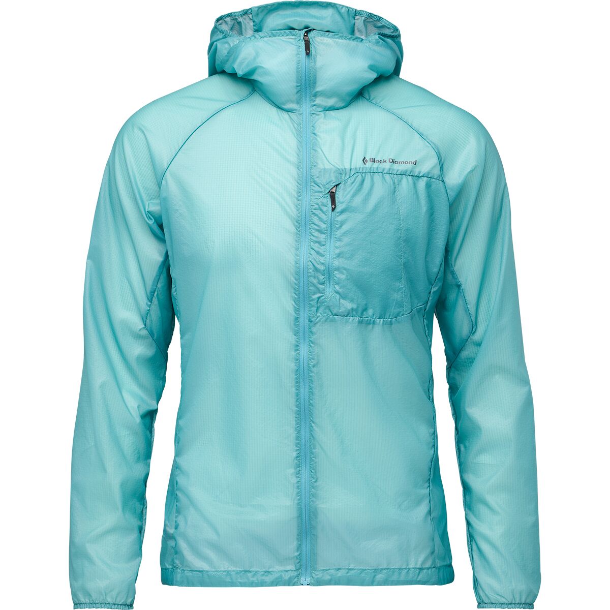 Image of Black Diamond Distance Wind Shell Jacket - Men's Glacier, XL