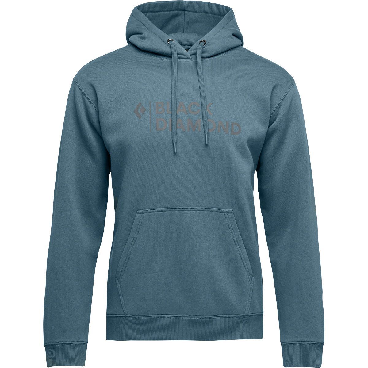Black Diamond Mini Stacked Pullover Hoodie - Men's Creek Blue, L
