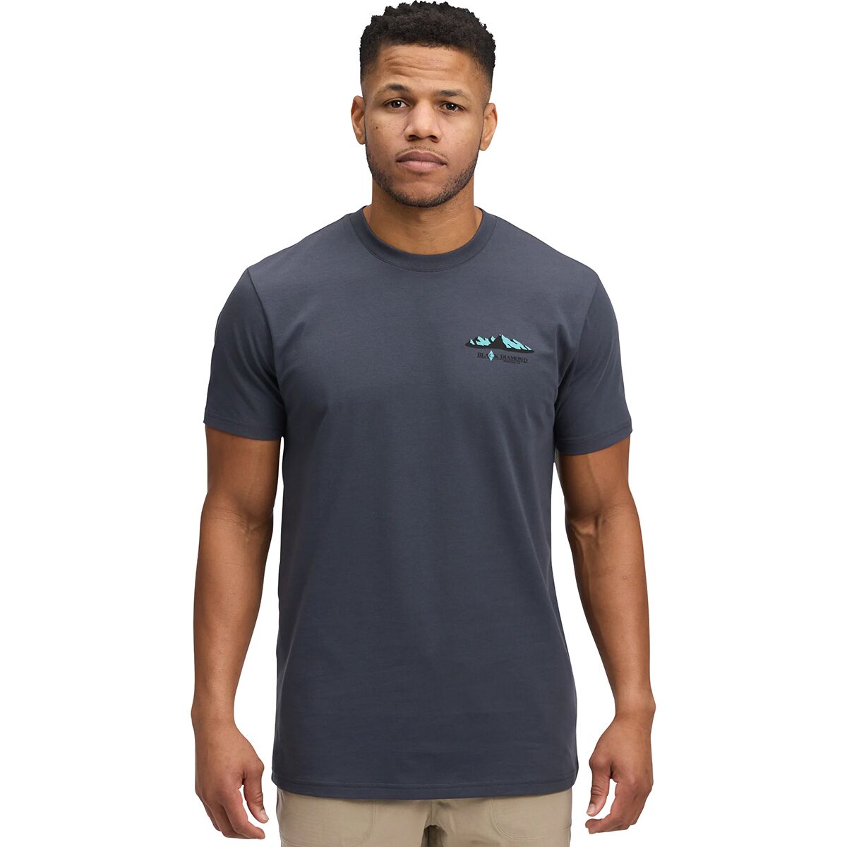 Image of Black Diamond Mountainscape T-Shirt - Men's Charcoal, XL