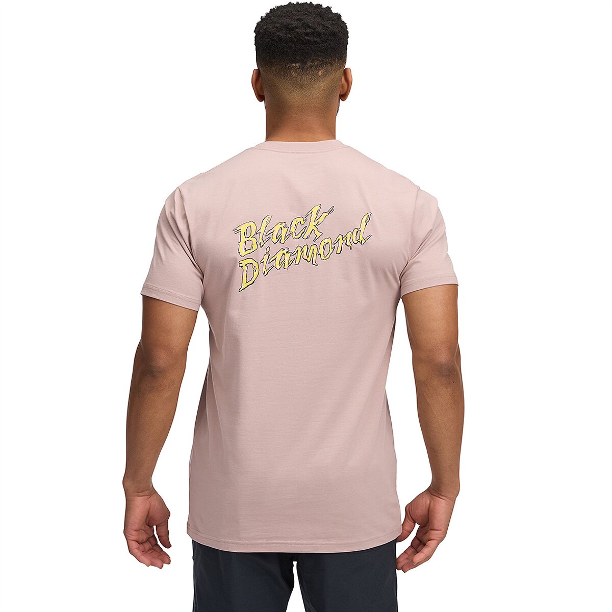 Image of Black Diamond Shredded T-Shirt - Men's Pale Mauve, XL