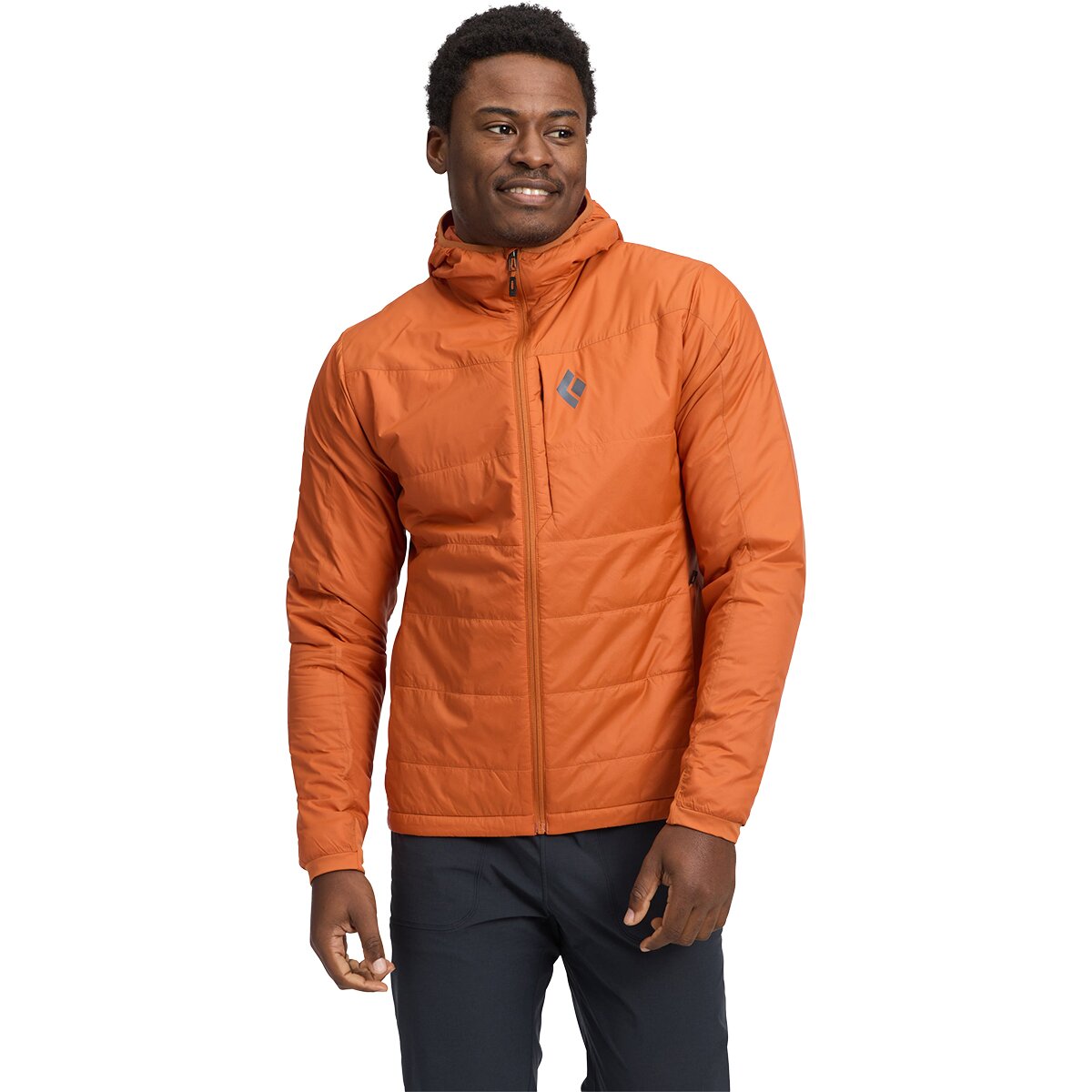 Image of Black Diamond Solution Hooded Jacket - Men's Saffron, XL