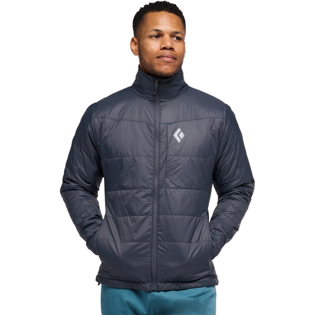 Image of Black Diamond Solution Jacket - Men's Charcoal, XL