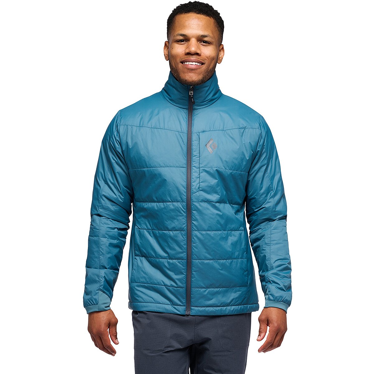 Image of Black Diamond Solution Jacket - Men's Creek Blue, S