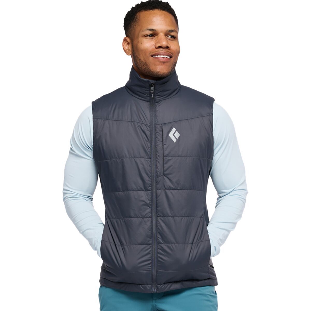 Image of Black Diamond Solution Vest - Men's Charcoal, L