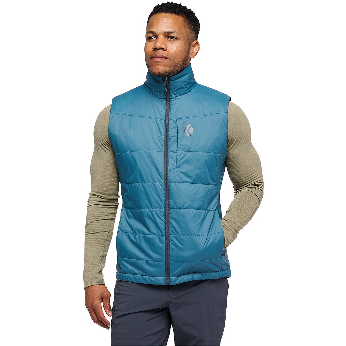 Image of Black Diamond Solution Vest - Men's Creek Blue, L