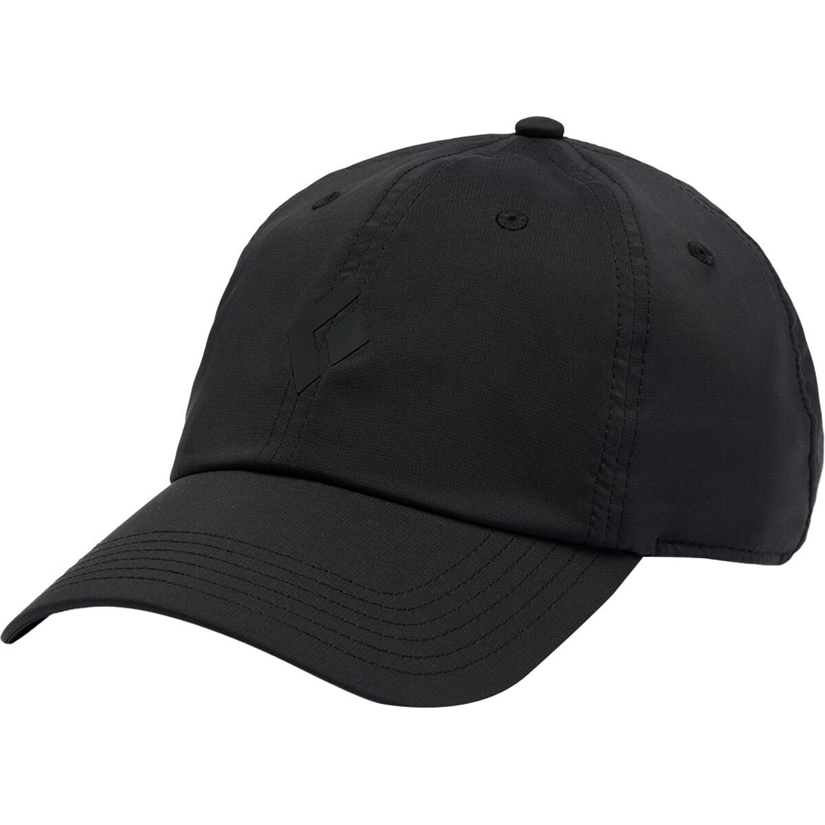 Black Diamond Synthetic Dad Hat Black/Black Icon Logo, One Size
