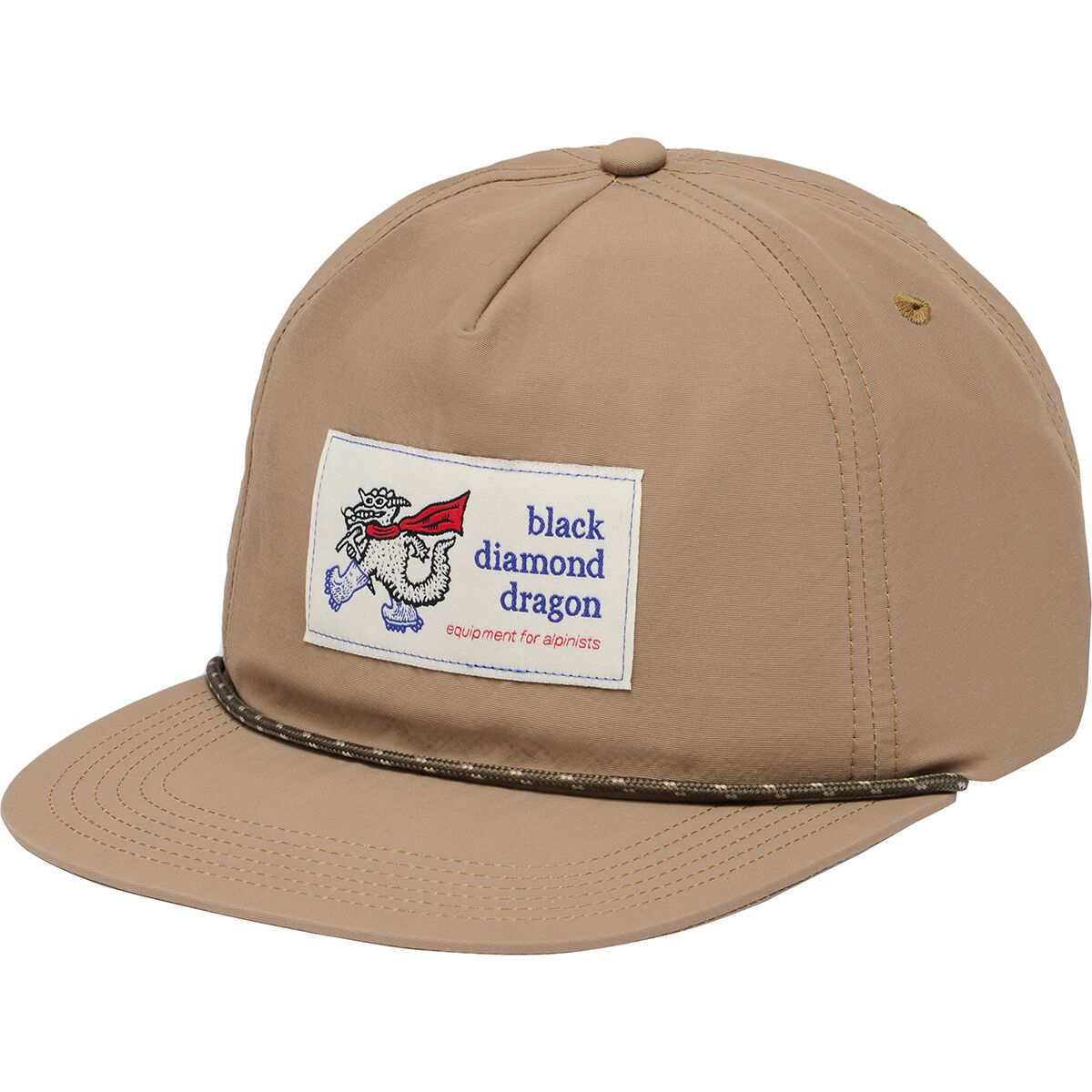 Black Diamond Black Diamond Synthetic Rope Hat Mushroom/White Dragon Patch, One Size