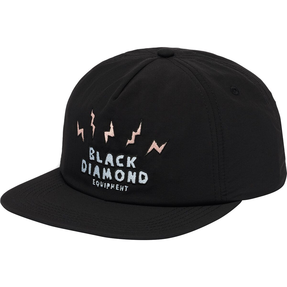 Image of Black Diamond Synthetic Surf Hat Black/Lightning Bolts, One Size