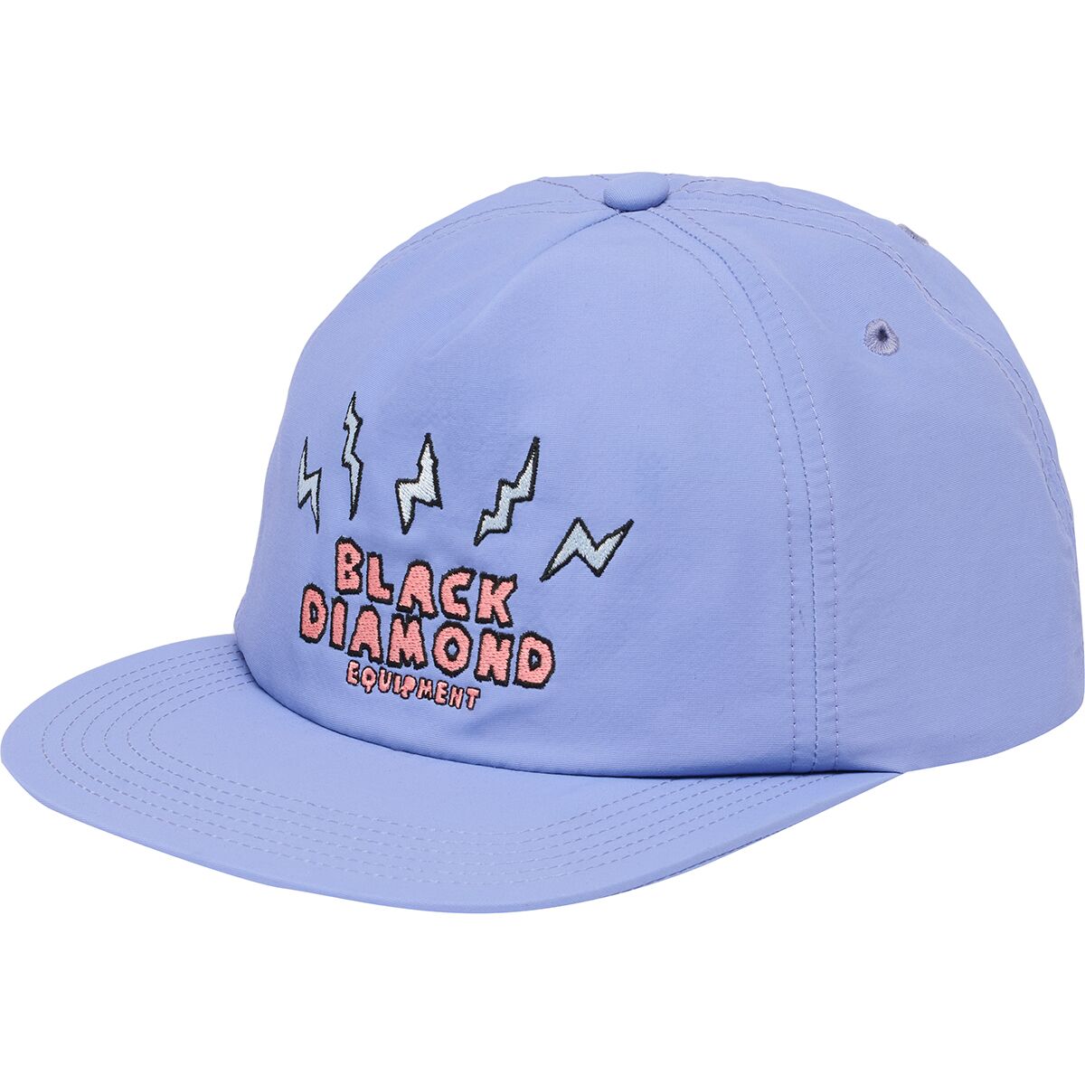 Image of Black Diamond Synthetic Surf Hat Soft Lilac/Lightning Bolts, One Size