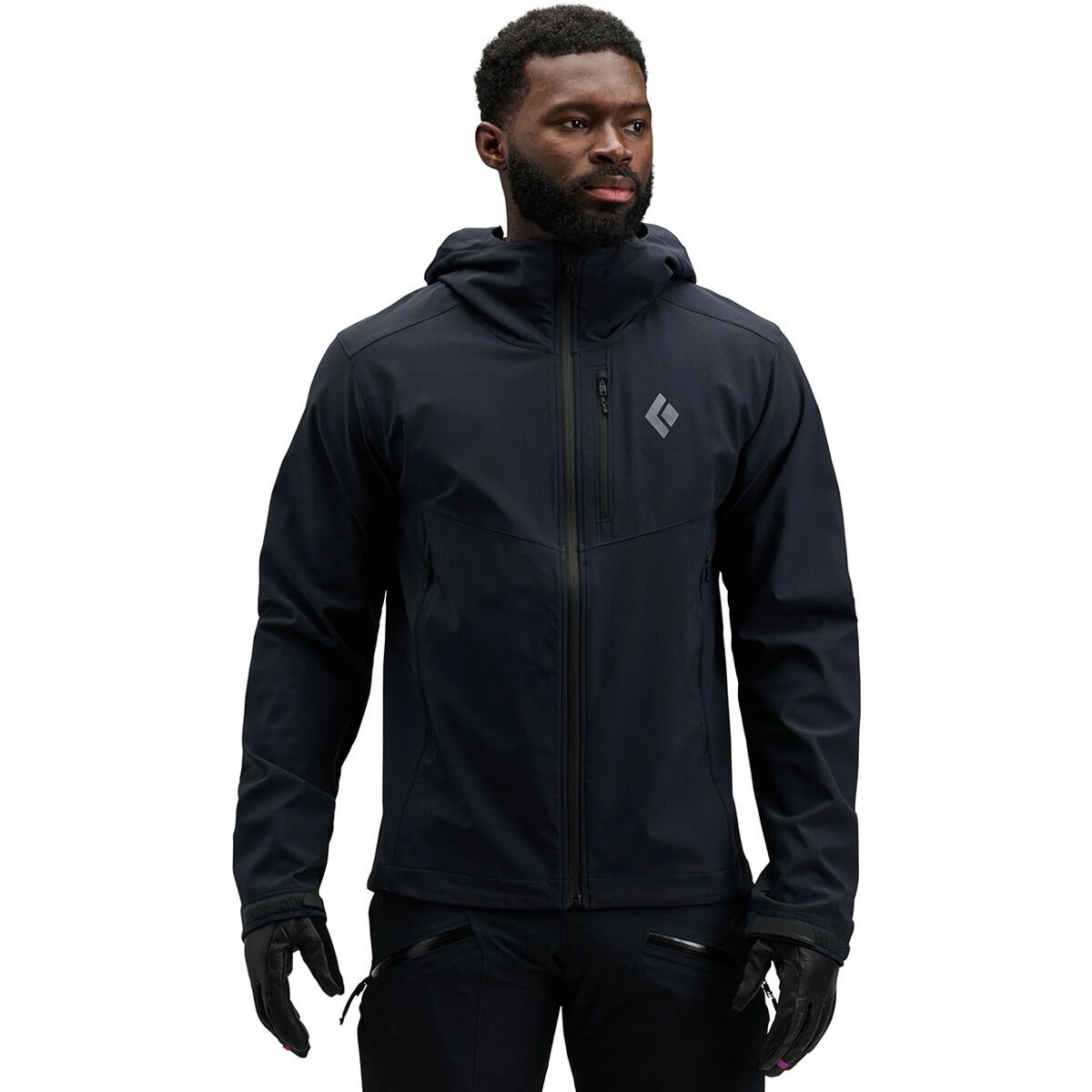 Image of Black Diamond Dawn Patrol Shell - Men's Black, M