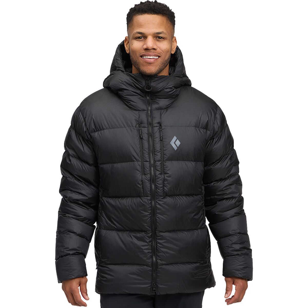 Image of Black Diamond Mission Down 4000 Parka - Men's Black, XL
