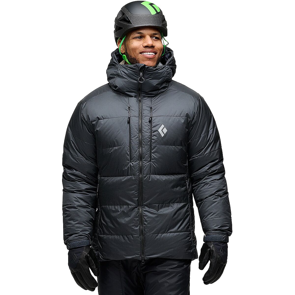Image of Black Diamond Mission Down 6000 Parka - Men's Carbon, M