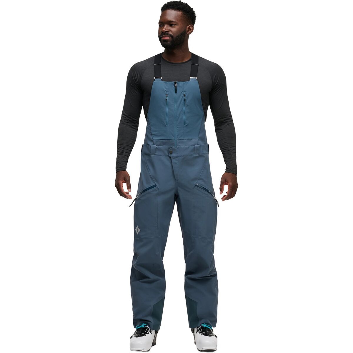 Image of Black Diamond Recon Stretch Bib Pant - Men's Midnight Blue, L