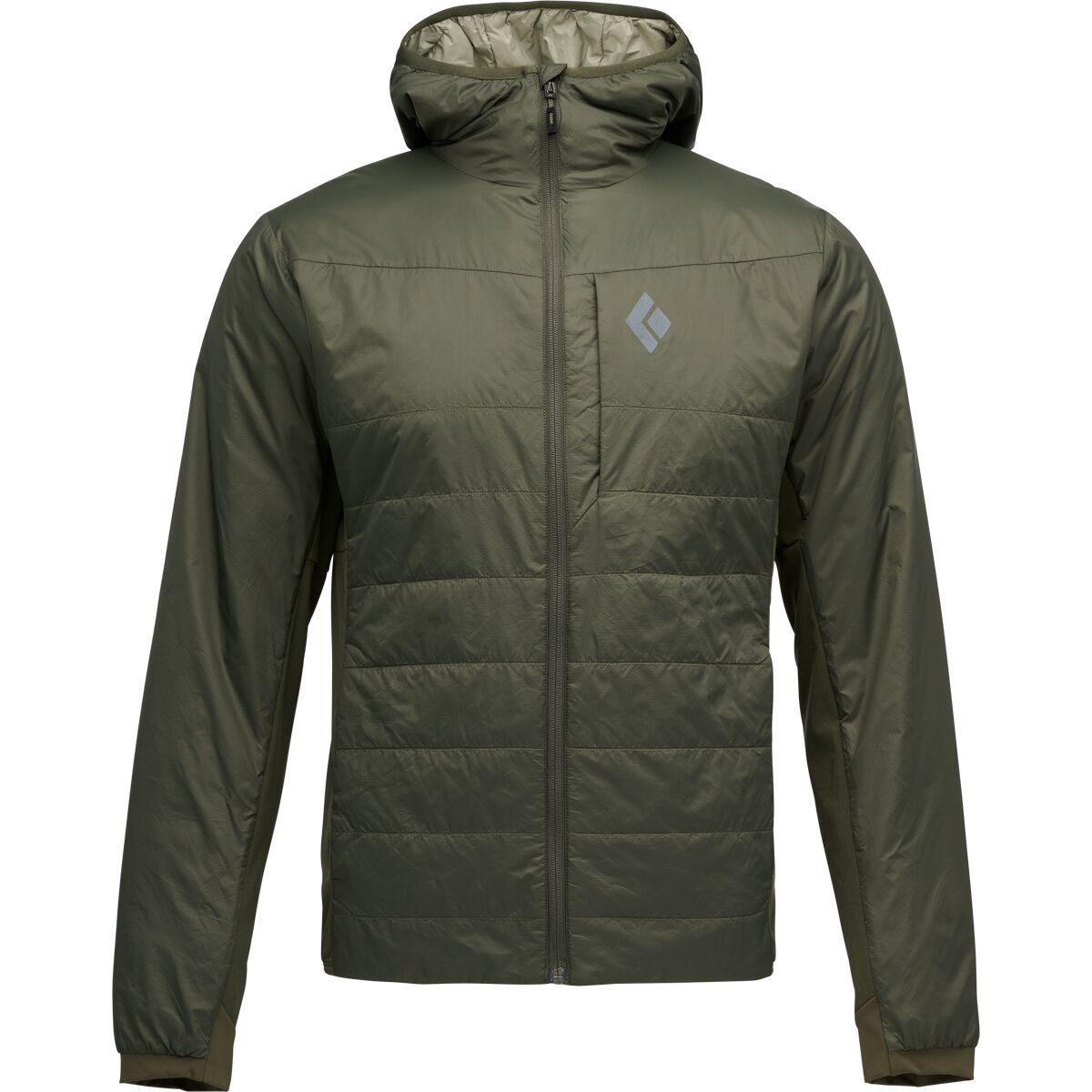 Image of Black Diamond Solution 1.0 Hoodie - Men's Dark Moss, L