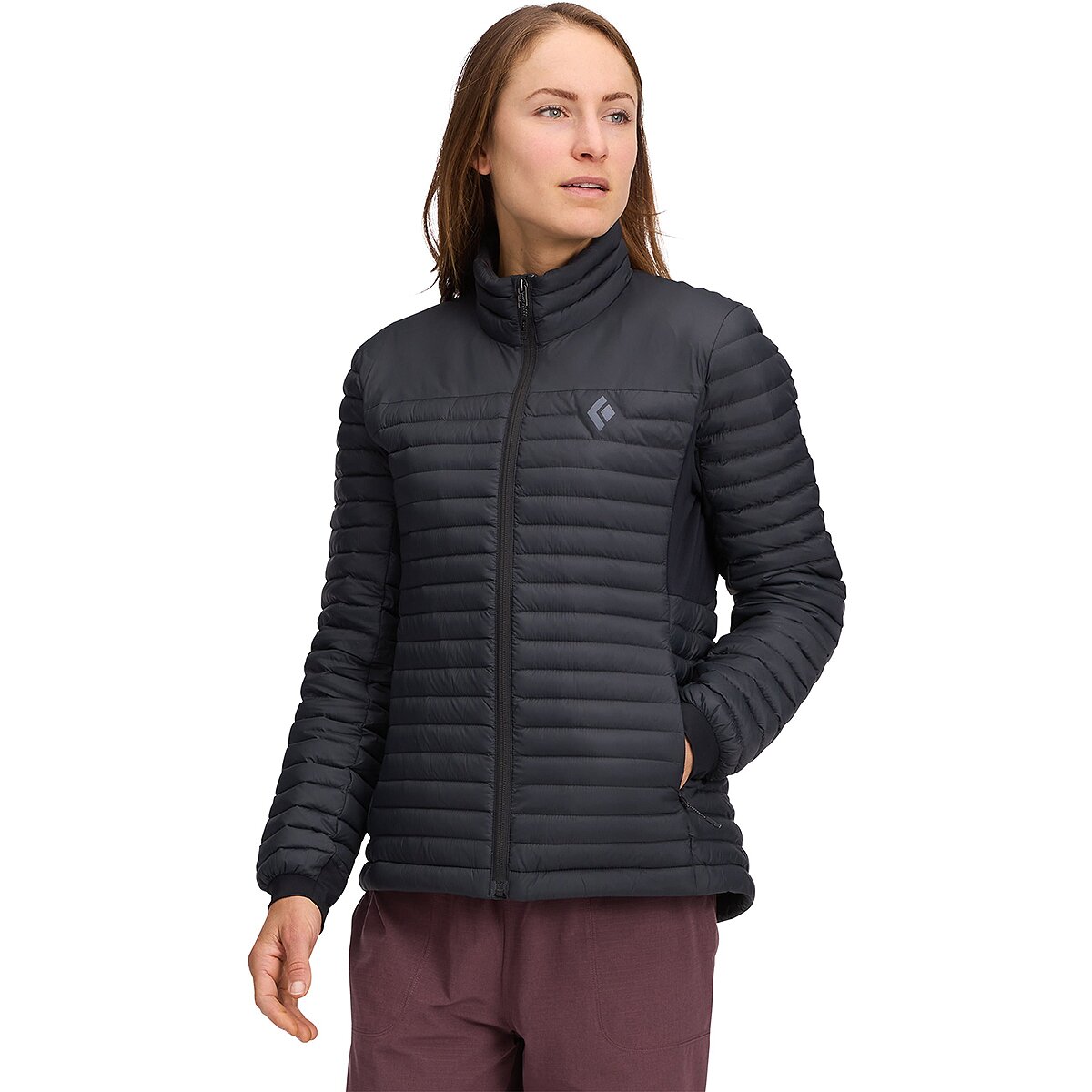 Image of Black Diamond Access Down 1.0 Jacket - Women's Black, L