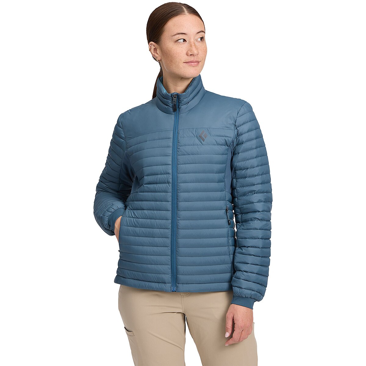 Image of Black Diamond Access Down 1.0 Jacket - Women's Midnight Blue, XL