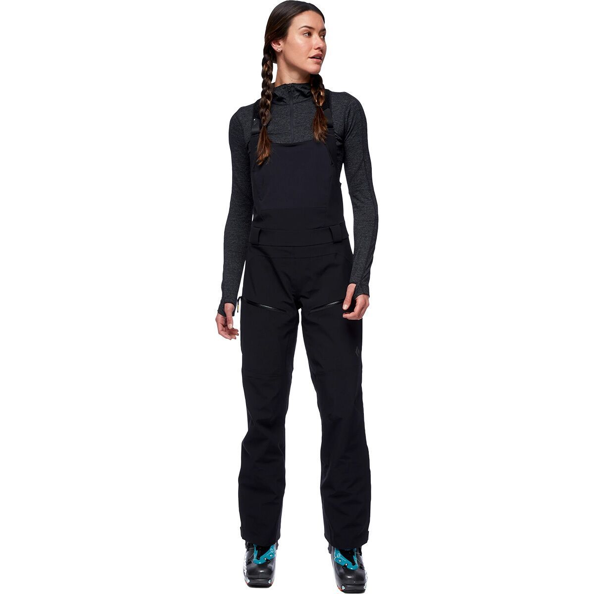 Image of Black Diamond Recon Stretch Bibs - Women's Black, L
