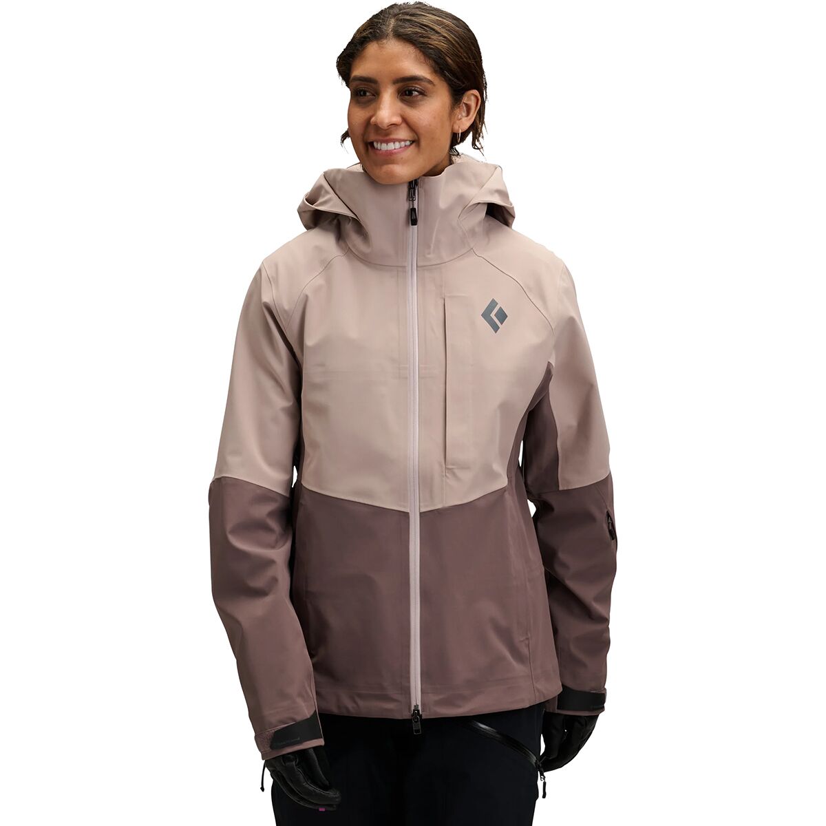 Image of Black Diamond Recon Stretch Ski Shell - Women's Pale Mauve/Dark Mauve, M
