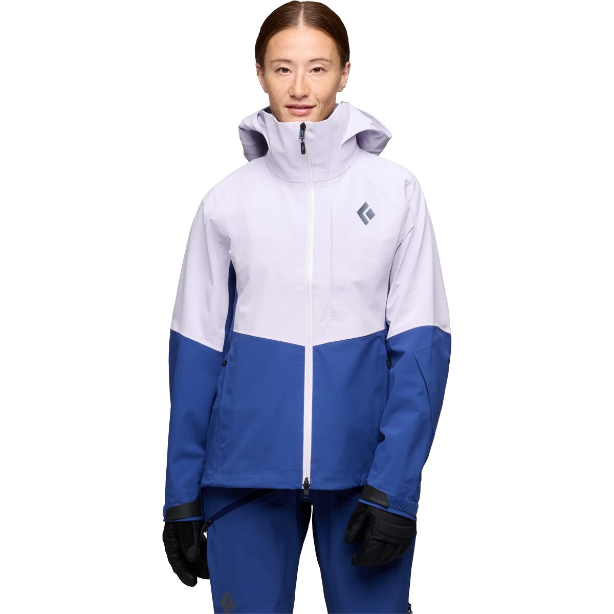 Image of Black Diamond Recon Stretch Ski Shell - Women's Soft Lilac/Twilight Blue, S
