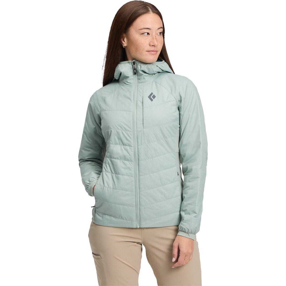 Image of Black Diamond Solution 1.0 Hoodie - Women's Agave, XS