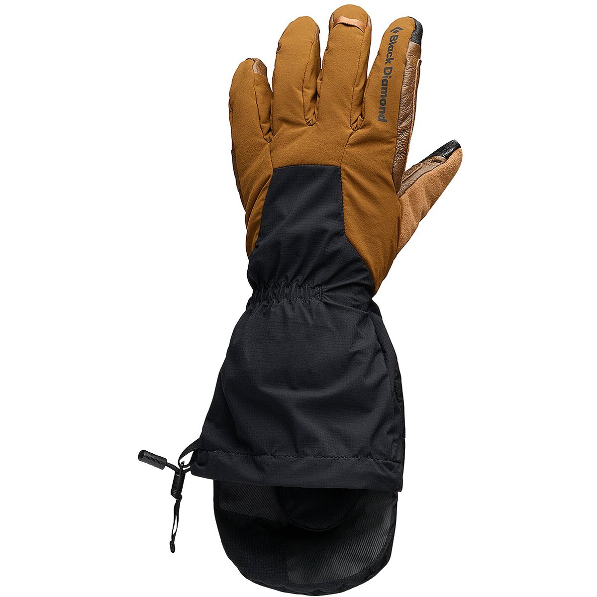 Image of Black Diamond Helio Tour Glove Bark Brown/Black, XL