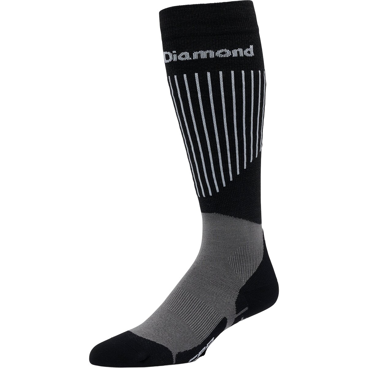 Image of Black Diamond Tour Compression Ski Sock Black, M