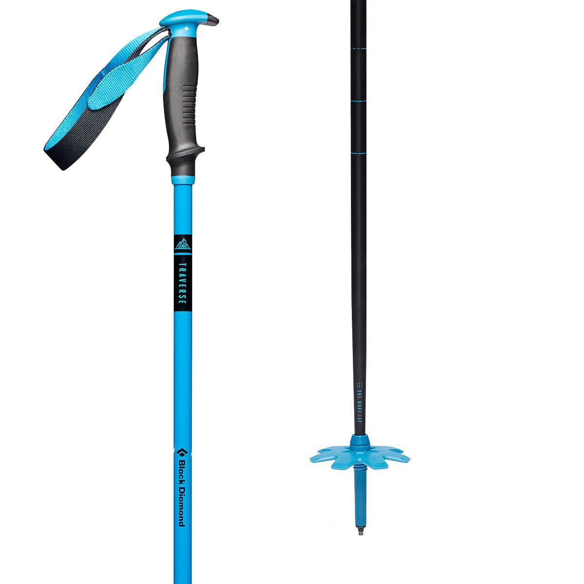 Image of Black Diamond Traverse Ski Poles Desert Sky, 155cm