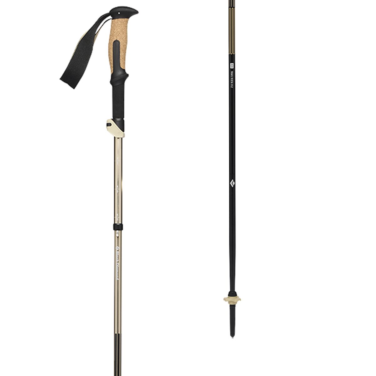 Image of Black Diamond Trail Vista FLZ Trekking Poles White Oak, 135cm