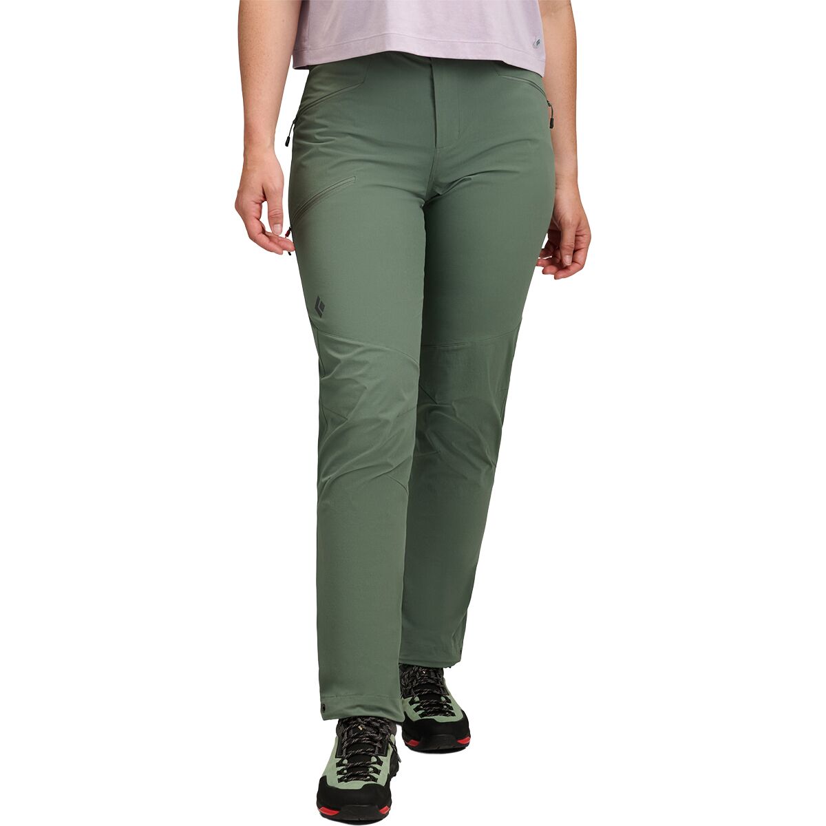 Image of Black Diamond Alpine Light Pant - Women's Laurel Green, 12