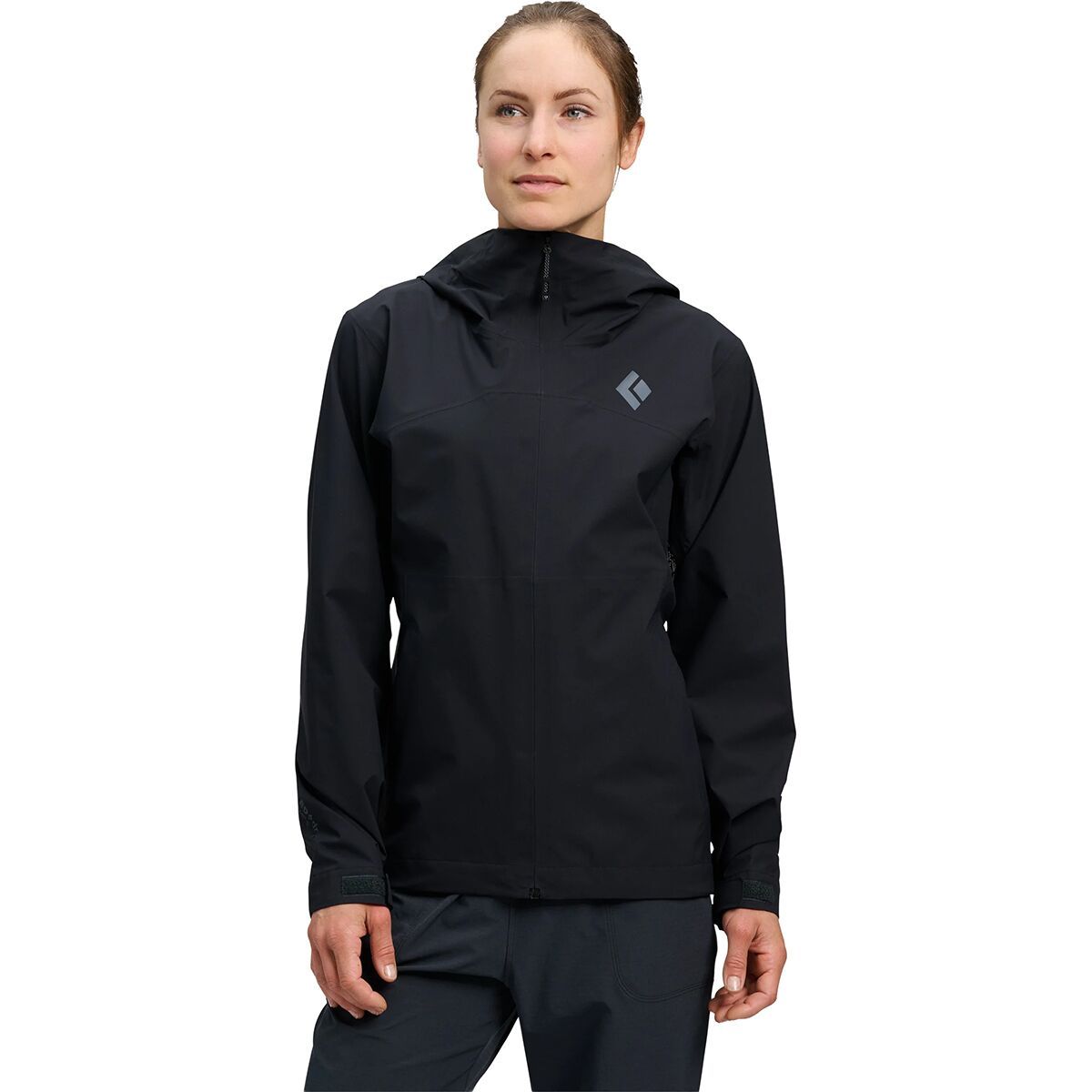Image of Black Diamond Strataline Stretch Shell - Women's Black, S