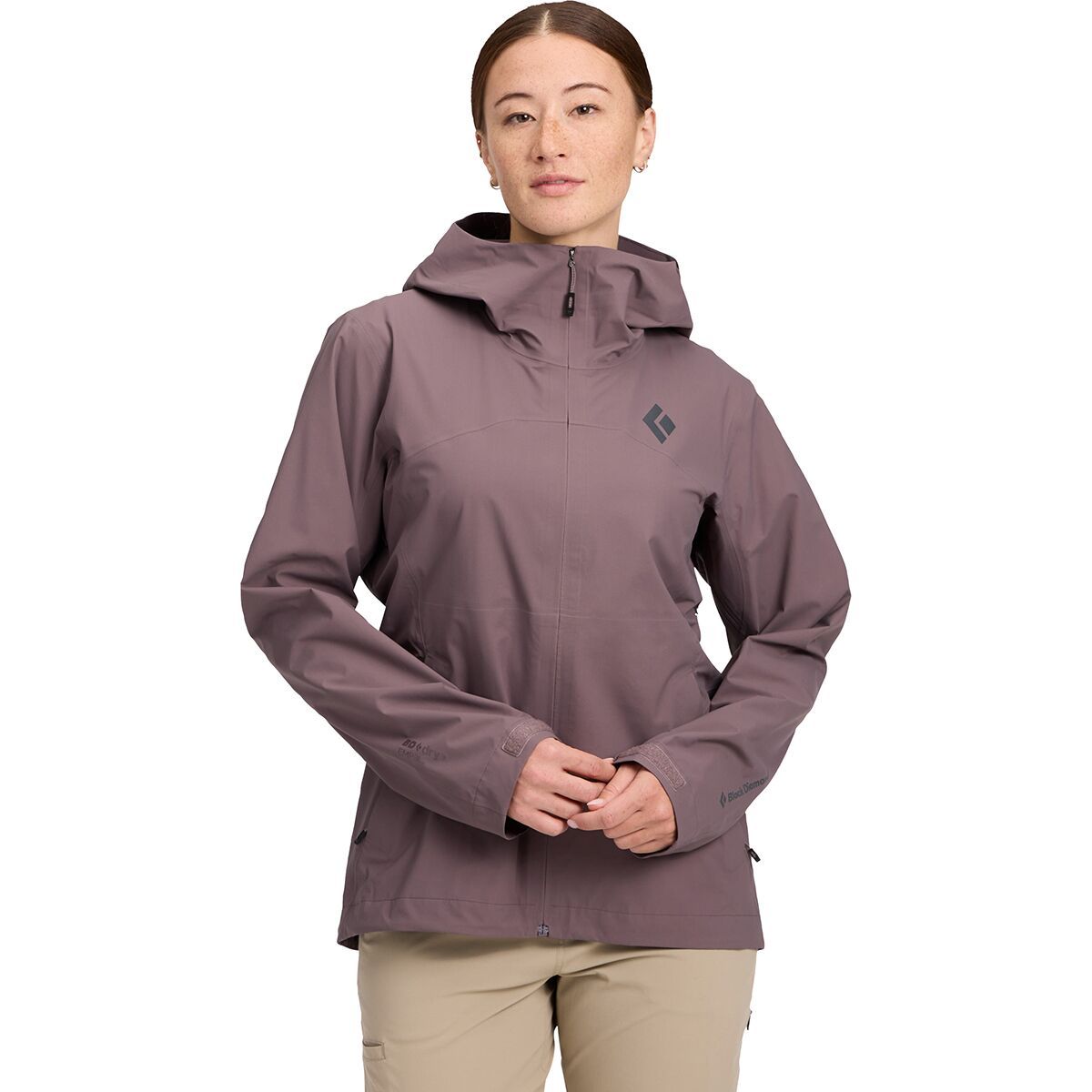 Image of Black Diamond Strataline Stretch Shell - Women's Dark Mauve, XS