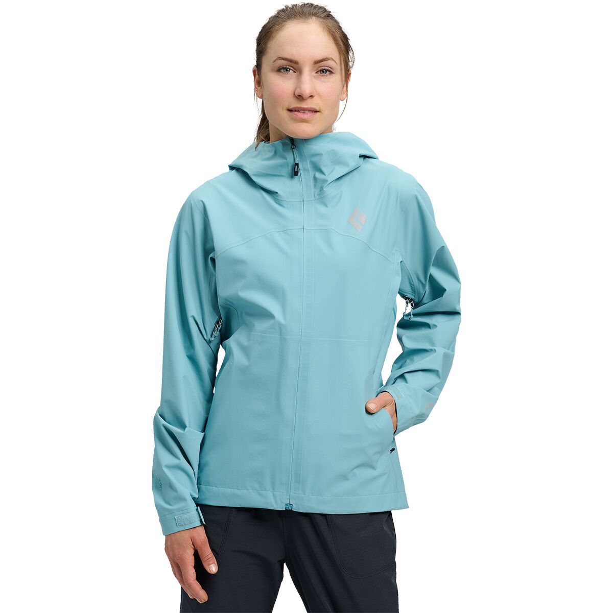 Image of Black Diamond Strataline Stretch Shell - Women's Glacier, L