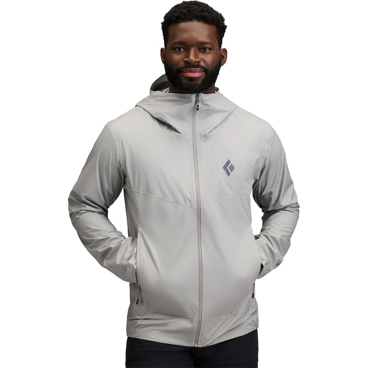 Image of Black Diamond Deploy 3L Shell Jacket - Men's Pewter, L